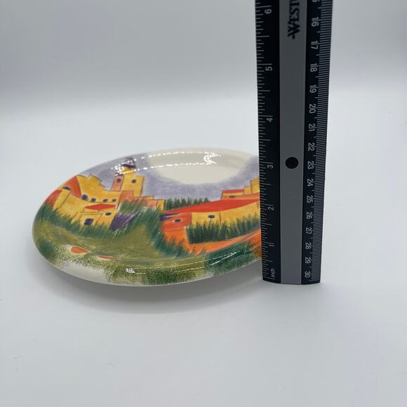 Certified International Provence 8" Plates Linda Montgomery Set 4 - Picture 9 of 9